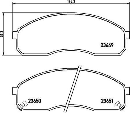 Brembo P 30 012 - Jarrupala, levyjarru inparts.fi