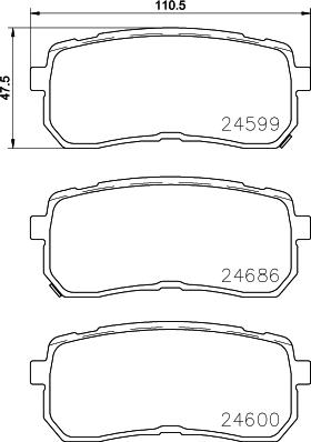 Brembo P30080N - Jarrupala, levyjarru inparts.fi