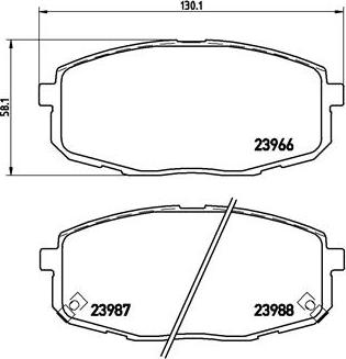 Brembo P 30 034 - Jarrupala, levyjarru inparts.fi