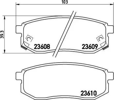 Sangsin Brake SP1054R - Käynnistinmoottori inparts.fi