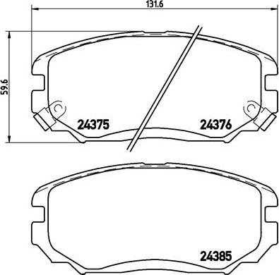 Brembo P 30 038 - Jarrupala, levyjarru inparts.fi