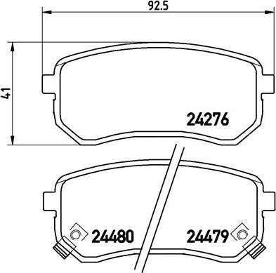 Brembo P 30 033 - Jarrupala, levyjarru inparts.fi