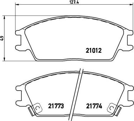 Brembo P 30 024 - Jarrupala, levyjarru inparts.fi