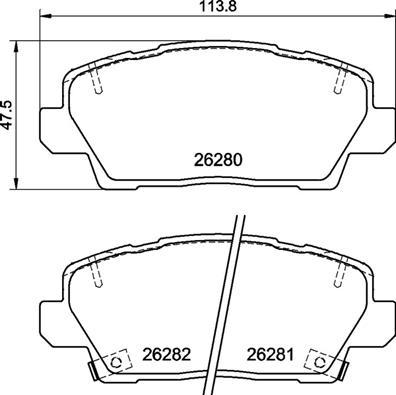 Brembo P 30 125 - Jarrupala, levyjarru inparts.fi