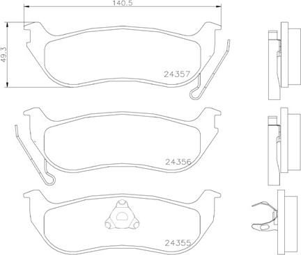 Brembo P 37 009 - Jarrupala, levyjarru inparts.fi