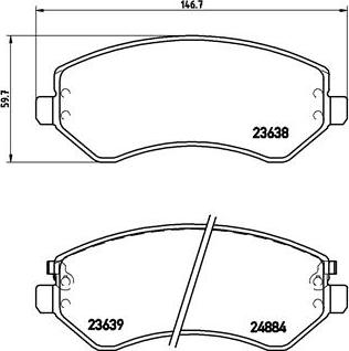 Brembo P 37 007 - Jarrupala, levyjarru inparts.fi