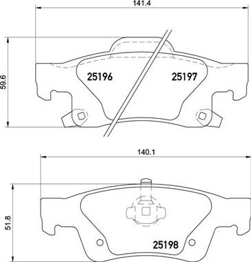 Brembo P 37 016 - Jarrupala, levyjarru inparts.fi