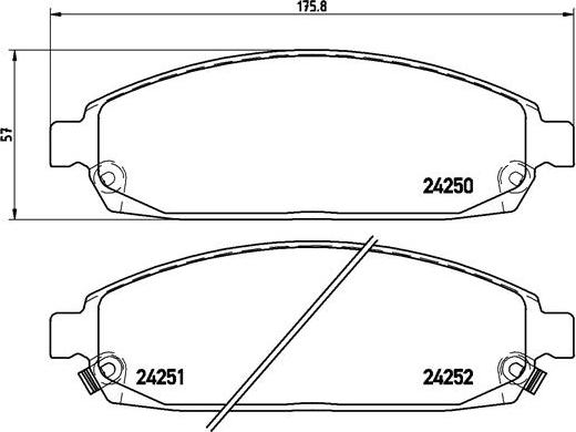 Brembo P 37 010 - Jarrupala, levyjarru inparts.fi