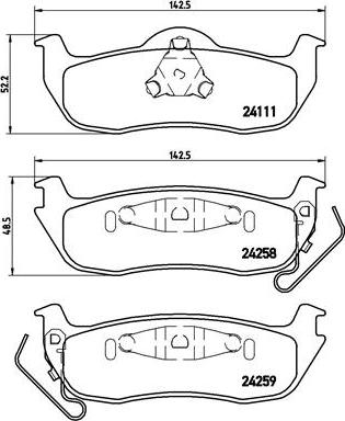 Brembo P 37 011 - Jarrupala, levyjarru inparts.fi