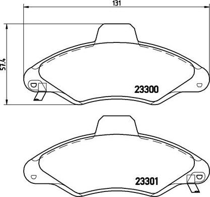 Brembo P 24 045 - Jarrupala, levyjarru inparts.fi