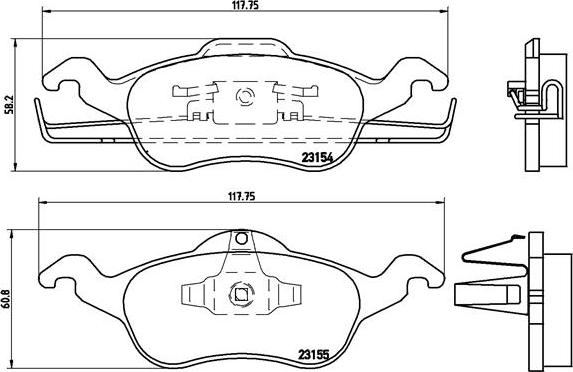 Brembo P 24 046 - Jarrupala, levyjarru inparts.fi