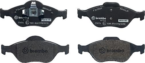 Brembo P 24 055X - Jarrupala, levyjarru inparts.fi