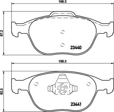 Brembo P 24 058 - Jarrupala, levyjarru inparts.fi