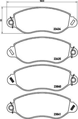 Brembo P 24 053 - Jarrupala, levyjarru inparts.fi