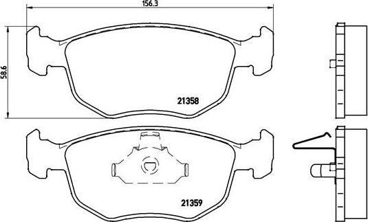 Magneti Marelli 363700424069 - Jarrupala, levyjarru inparts.fi