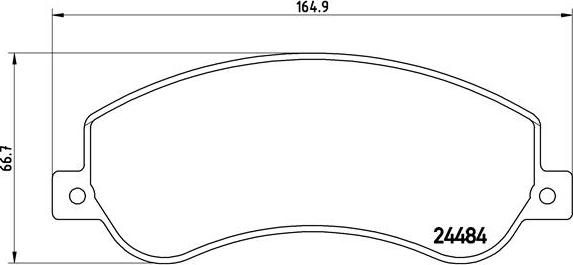 Brembo P 85 115 - Jarrupala, levyjarru inparts.fi