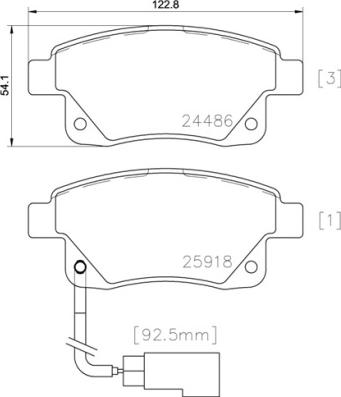 Brembo P 24 066 - Jarrupala, levyjarru inparts.fi