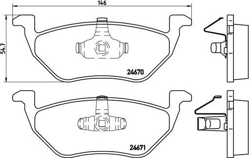 Brembo P 24 085 - Jarrupala, levyjarru inparts.fi