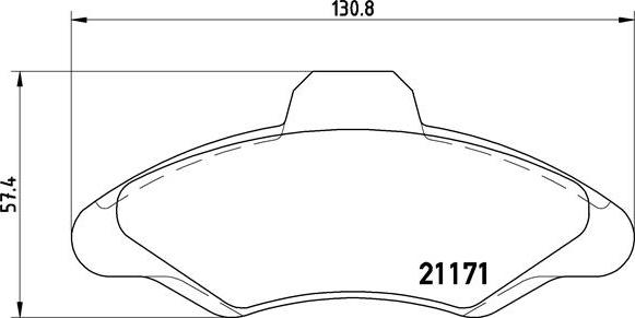 Brembo P 24 029 - Jarrupala, levyjarru inparts.fi