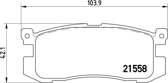 Brembo P 24 025 - Jarrupala, levyjarru inparts.fi