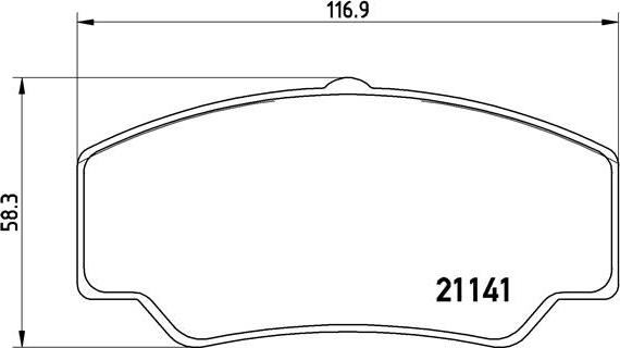 Brembo P 24 023 - Jarrupala, levyjarru inparts.fi