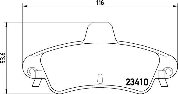 Brembo P 24 070 - Jarrupala, levyjarru inparts.fi