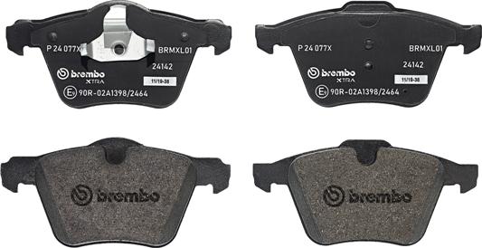 Brembo P 24 077X - Jarrupala, levyjarru inparts.fi