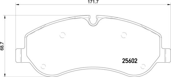 Brembo P 24 152 - Jarrupala, levyjarru inparts.fi