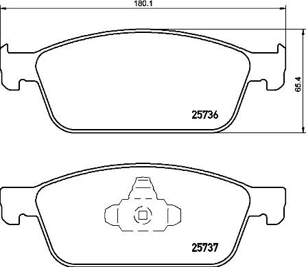 Brembo P 24 157 - Jarrupala, levyjarru inparts.fi