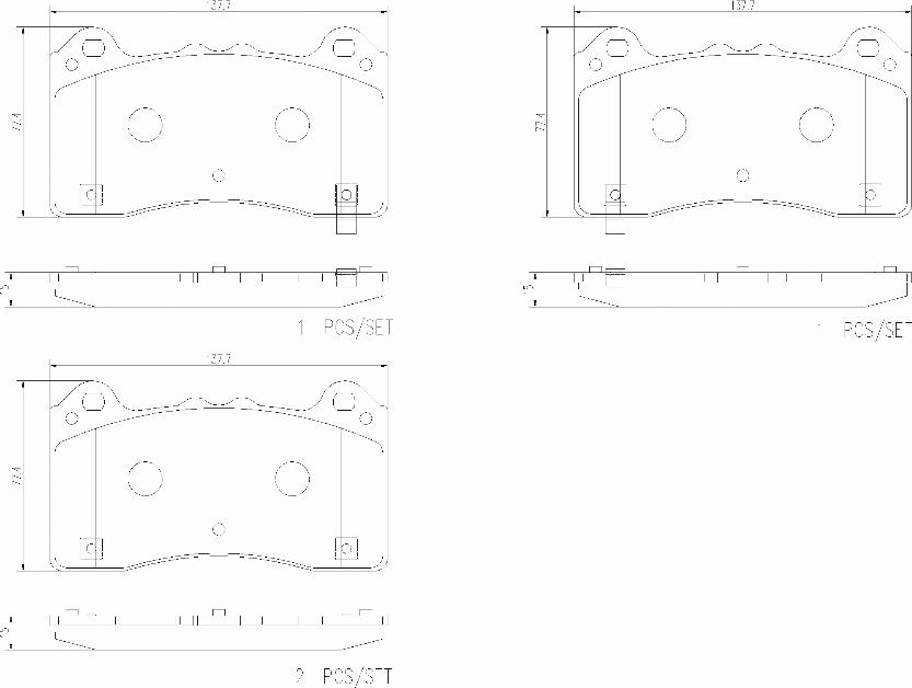 Brembo P24202N - Jarrupala, levyjarru inparts.fi