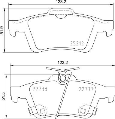 Brembo P 24 216 - Jarrupala, levyjarru inparts.fi