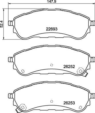 Brembo P 24 235 - Jarrupala, levyjarru inparts.fi