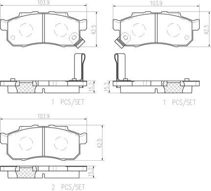 Brembo P 28 092 - Jarrupala, levyjarru inparts.fi