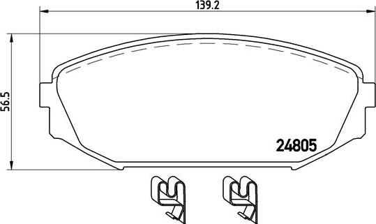 Brembo P 28 049 - Jarrupala, levyjarru inparts.fi