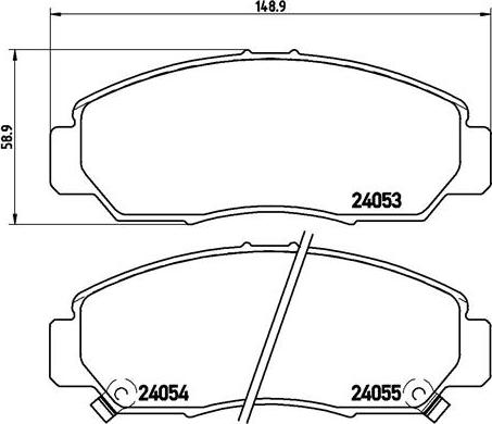 Brembo P 28 047 - Jarrupala, levyjarru inparts.fi