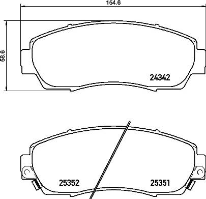 Brembo P 28 068 - Jarrupala, levyjarru inparts.fi