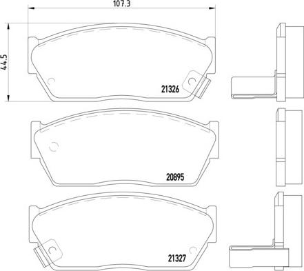 Brembo P 28 004 - Jarrupala, levyjarru inparts.fi