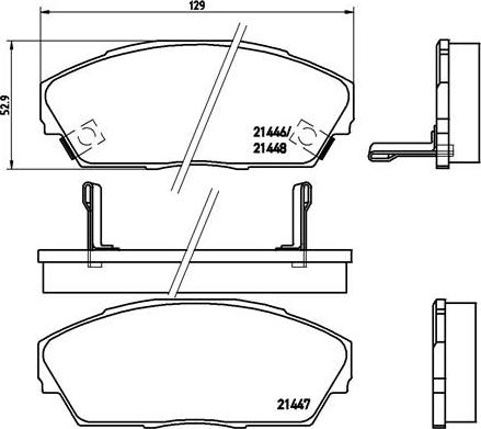 Brembo P 28 013 - Jarrupala, levyjarru inparts.fi