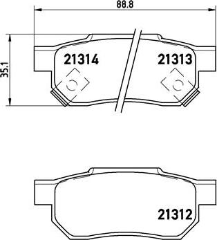 Brembo P 28 017 - Jarrupala, levyjarru inparts.fi