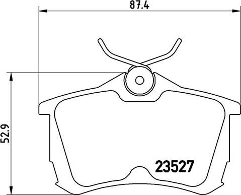 Brembo P 28 030 - Jarrupala, levyjarru inparts.fi