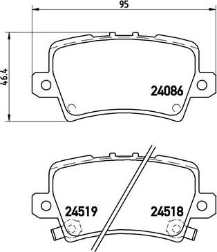 Brembo P 28 038 - Jarrupala, levyjarru inparts.fi