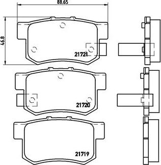 Brembo P 28 022 - Jarrupala, levyjarru inparts.fi