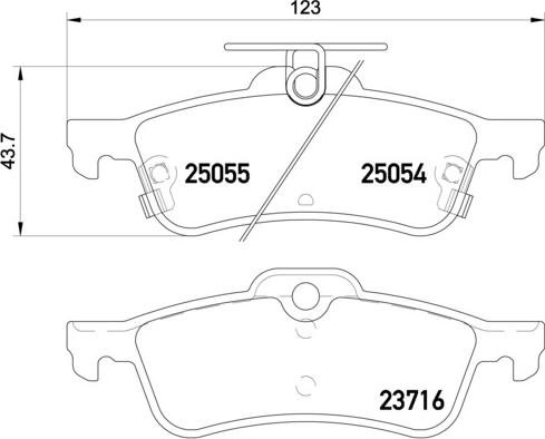 Brembo P 28 070 - Jarrupala, levyjarru inparts.fi