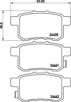 Brembo P 28 072X - Jarrupala, levyjarru inparts.fi