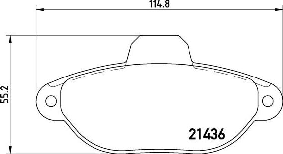 Brembo P 23 096 - Jarrupala, levyjarru inparts.fi