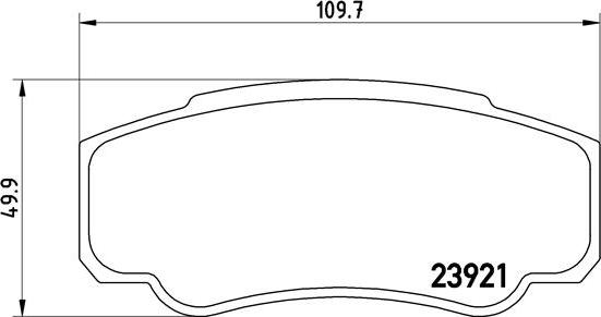 Brembo P 23 093 - Jarrupala, levyjarru inparts.fi