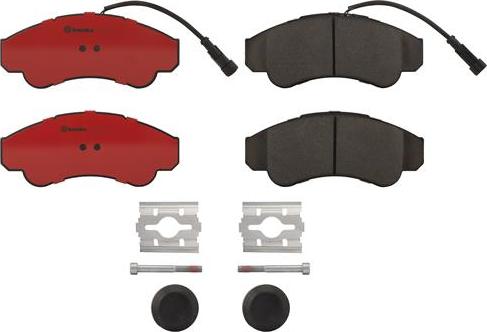 Brembo P23092N - Jarrupala, levyjarru inparts.fi