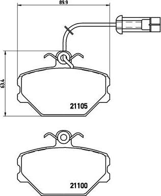 Brembo P 23 044 - Jarrupala, levyjarru inparts.fi