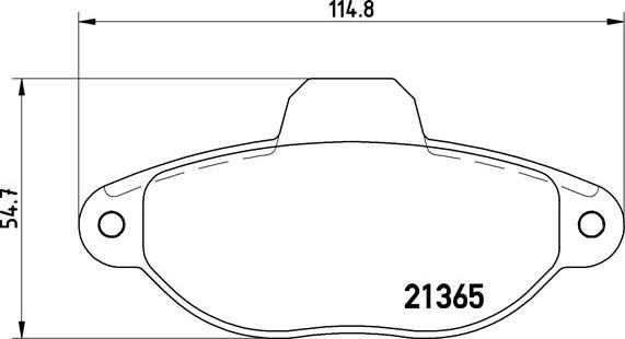 Brembo P 23 054 - Jarrupala, levyjarru inparts.fi