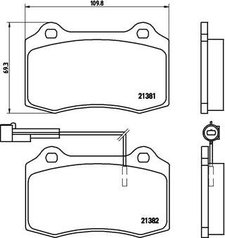 Brembo P 23 052 - Jarrupala, levyjarru inparts.fi